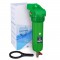 Прозрачный корпус фильтра с промывкой 10" Aquafilter FHPR12-3V_R-AB