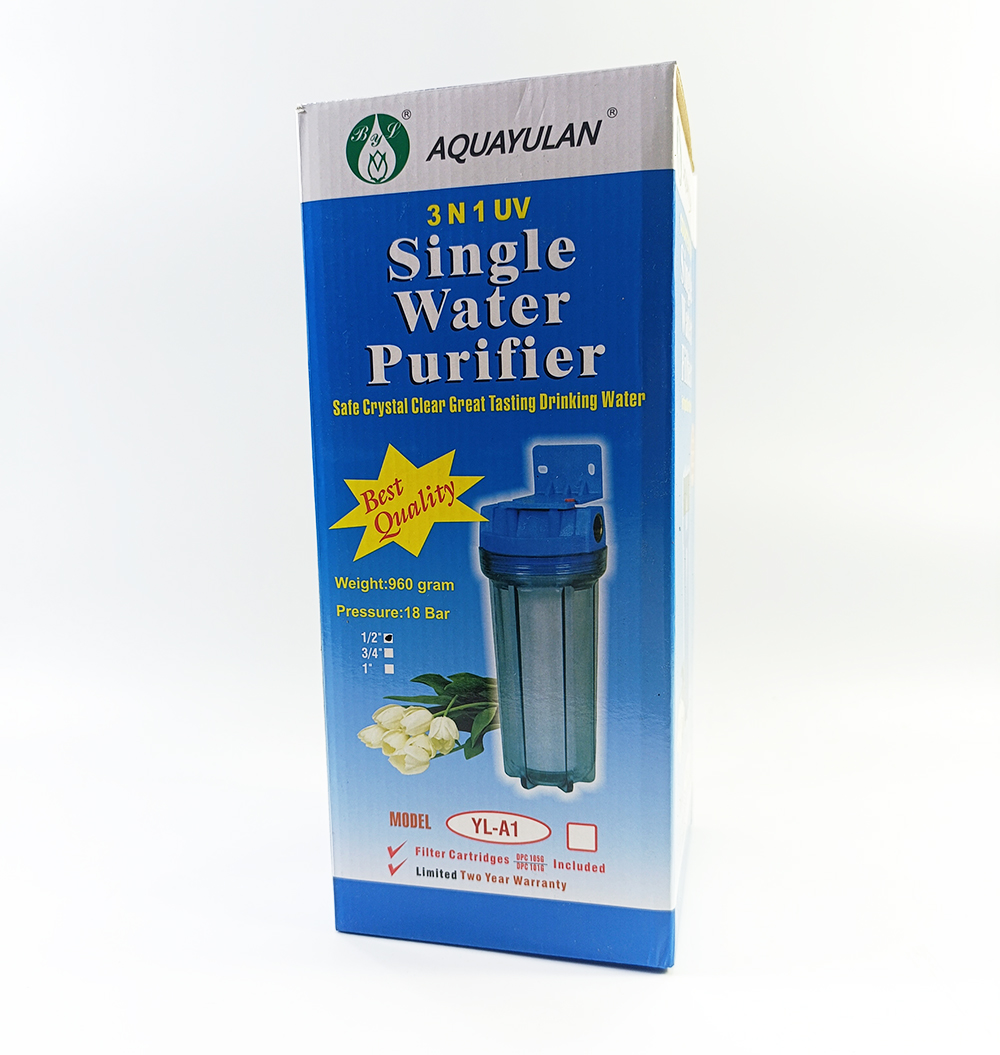Корпус фильтра AquaKut 2Р 10" 1/2" для холодной воды в комплекте ключ, крепление Корпус фильтра AquaKut 2Р 10" 1/2" для холодной воды в комплекте ключ, крепление