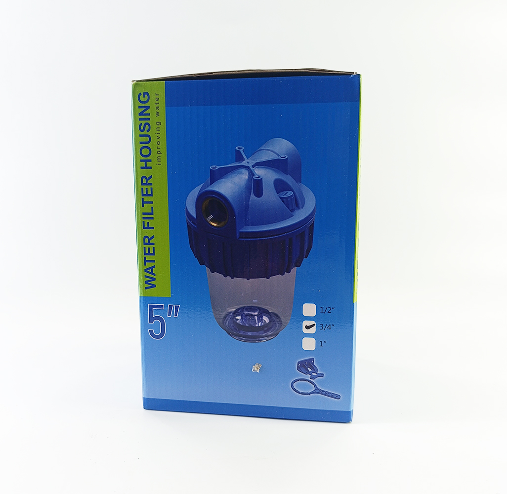 Корпус AquaKut 3Р 5*2" 3/4" в комплекте картридж, ключ, крепление Корпус AquaKut 3Р 5*2" 3/4" в комплекте картридж, ключ, крепление