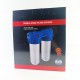 Колба двойная AquaKut 3Р DUO 10" 1/2" для холодной воды в комплекте ключ, крепление