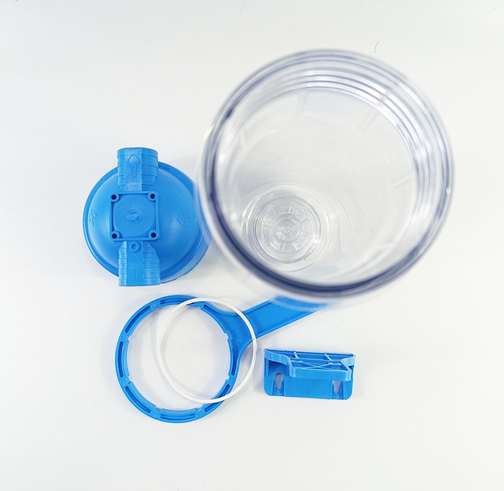Колба прозрачная AquaKut DP 10'' Puremix 1/2'' латунная резьба Колба прозрачная AquaKut DP 10'' Puremix 1/2'' латунная резьба