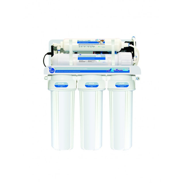 Система обратного осмоса AquaKut с помпой 75G RO-5 АRА-01