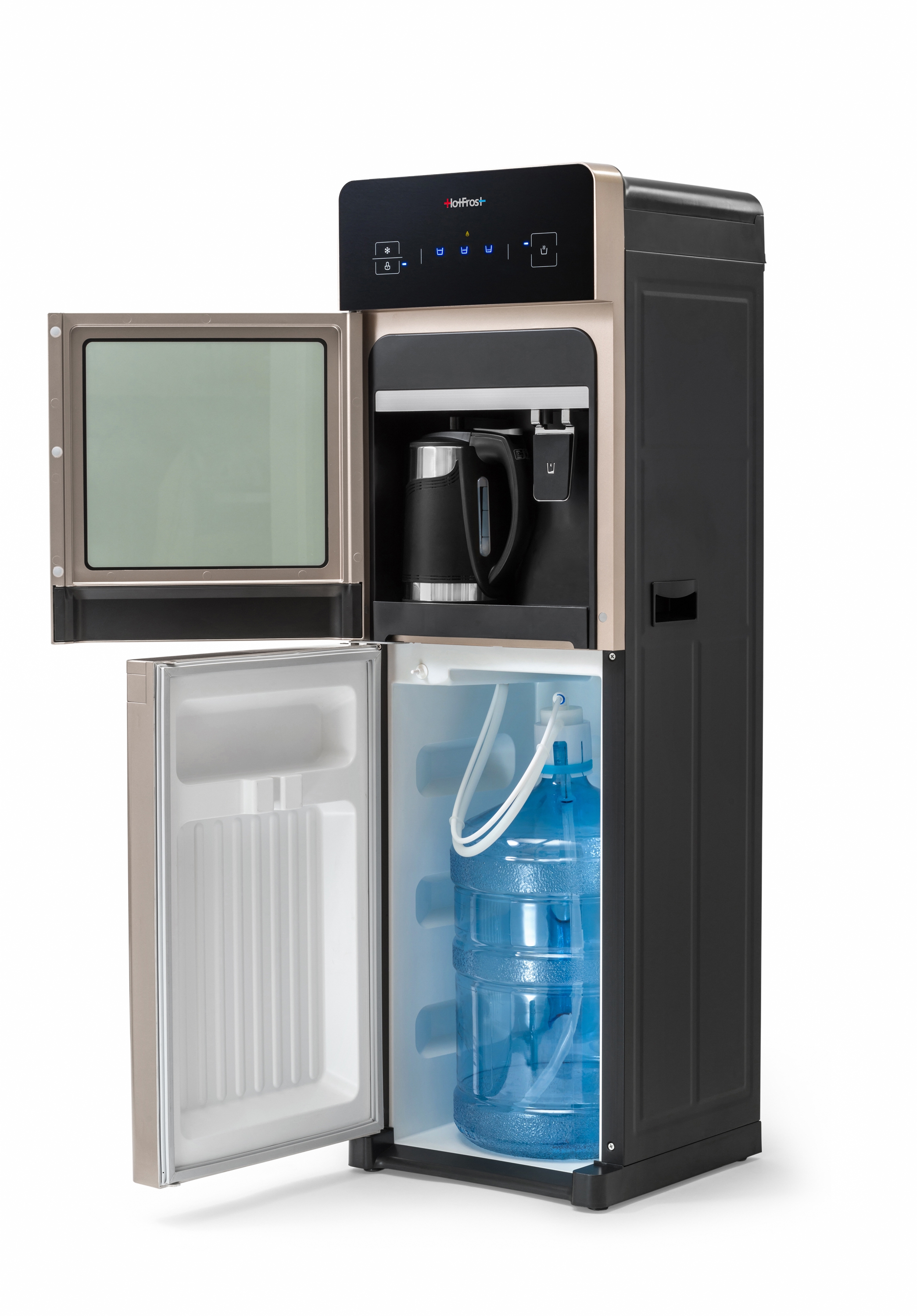 Кулер для воды HotFrost 350ANET Gold электронное охлаждение