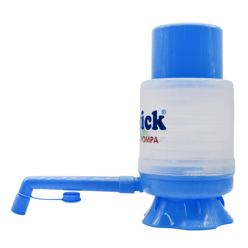 Помпа Quick 5000 blue для воды механическая на бутыль 19 литров