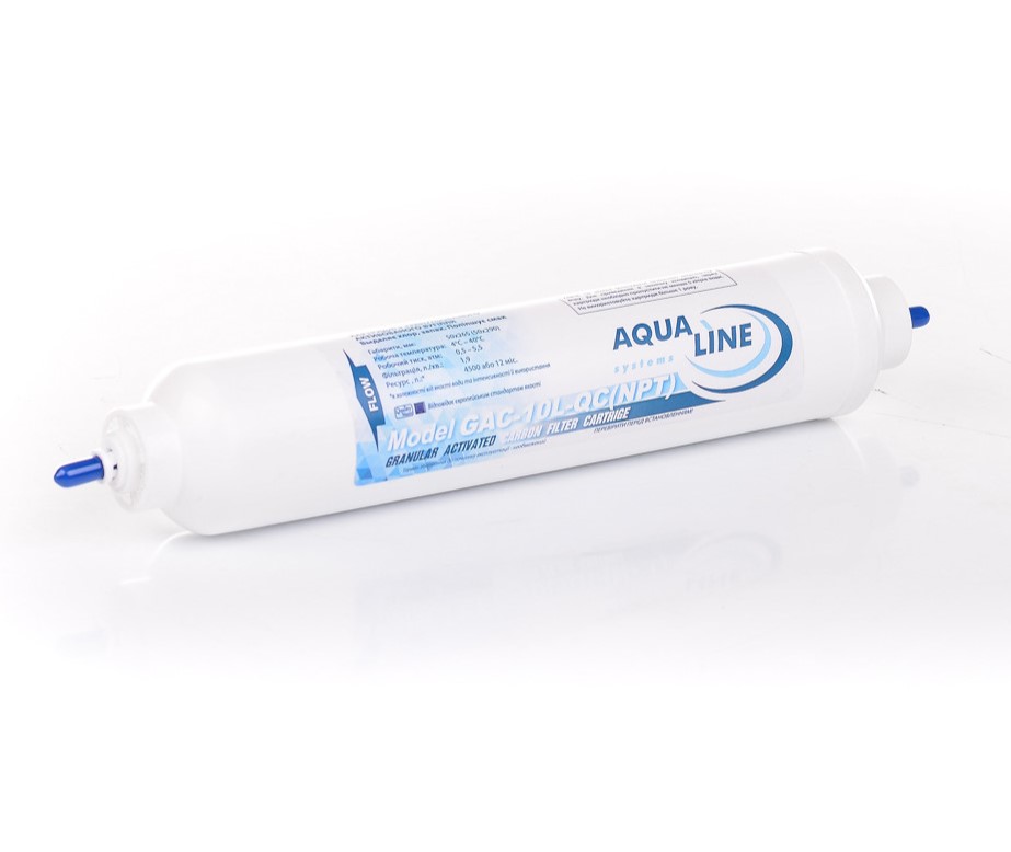 Картридж угольный AQUALINE IN-LINE GAC-10L-QC(NPT)