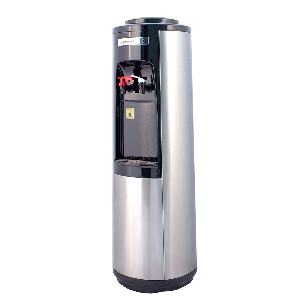 Кулер для воды напольный AquaWorld HC-66L red (нагрев и охлаждение)