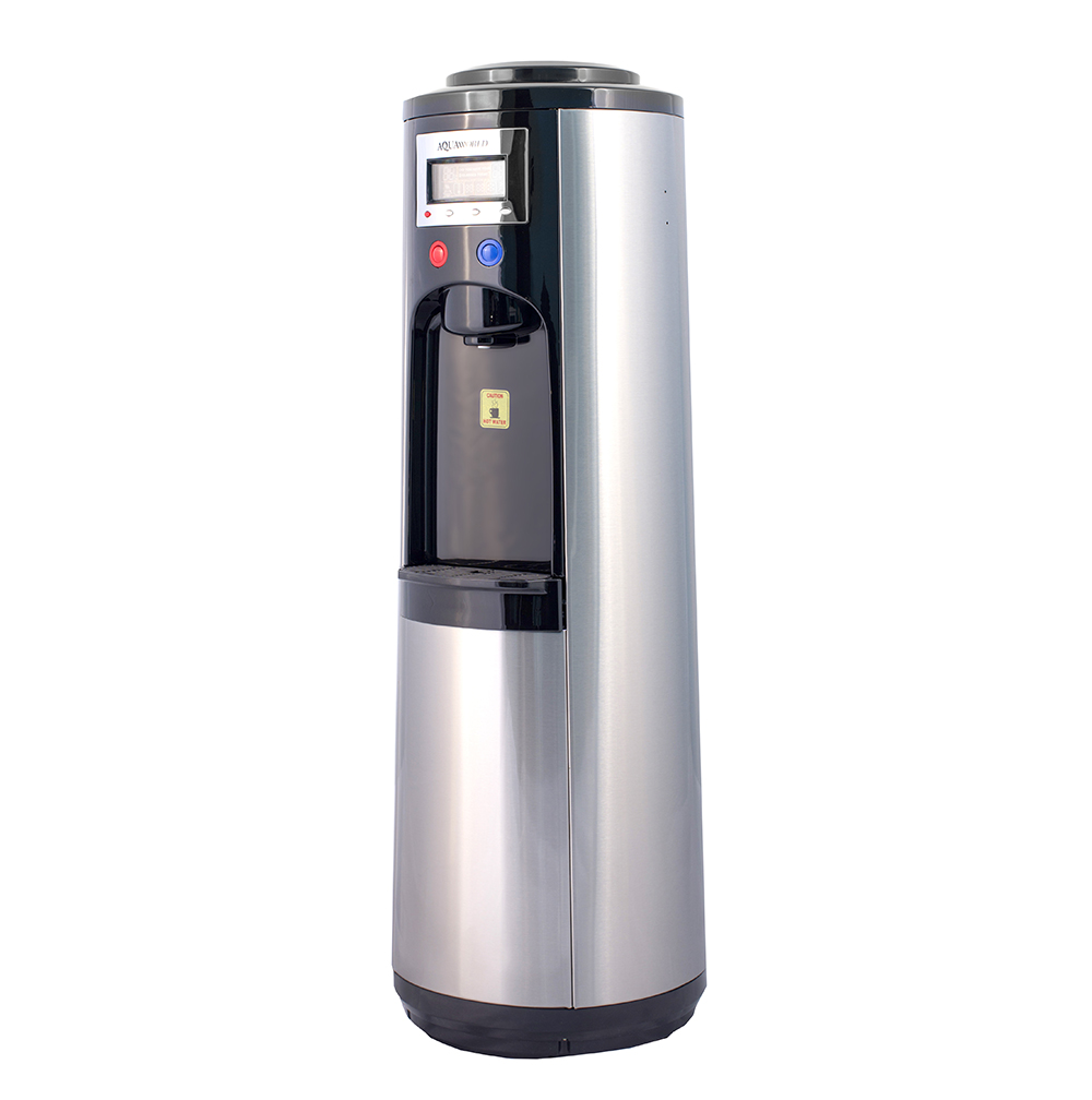 Кулер для воды напольный AquaWorld HC-68L Black (нагрев и охлаждения)