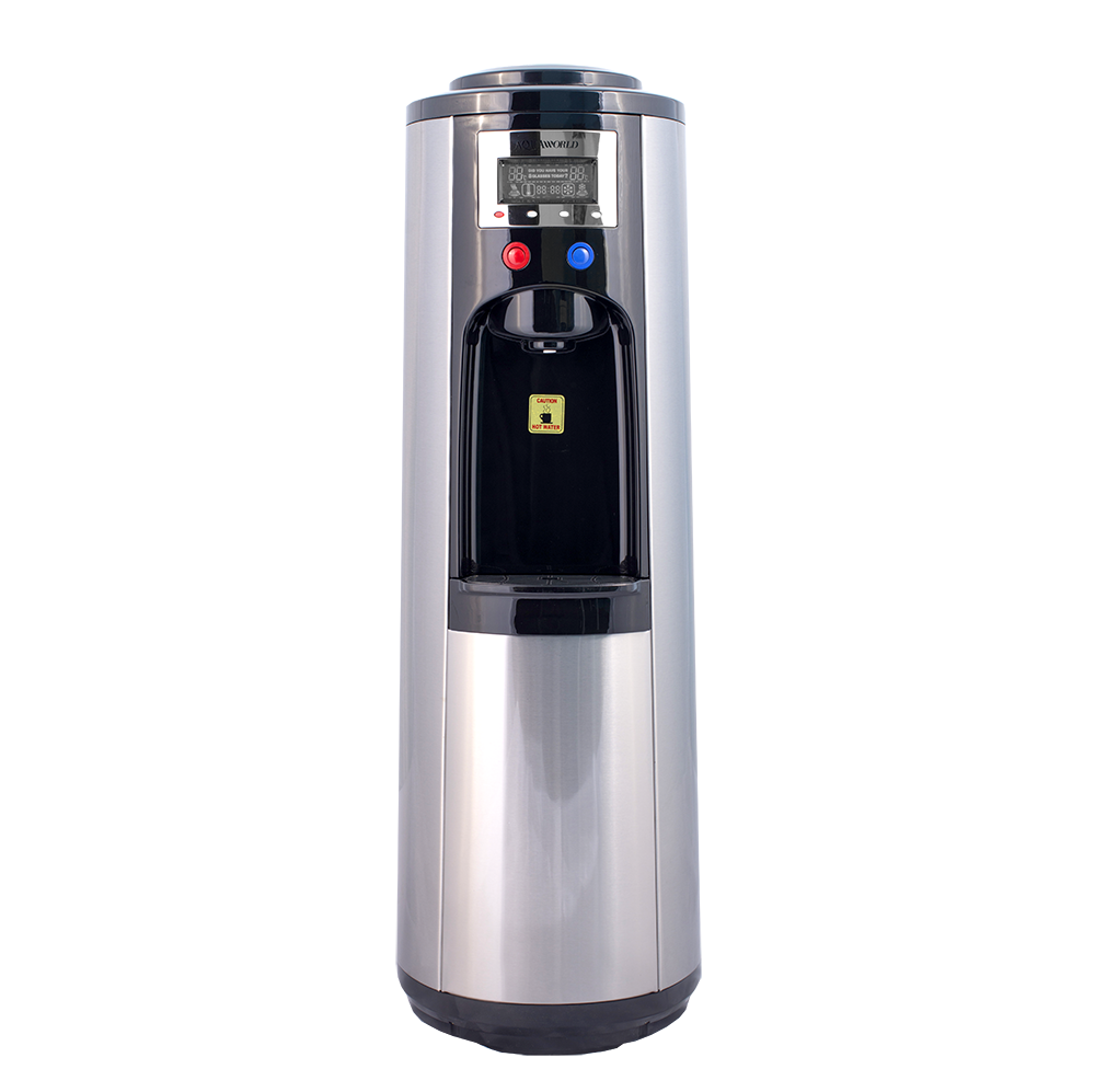 Кулер для воды напольный AquaWorld HC-68L Black (нагрев и охлаждения)