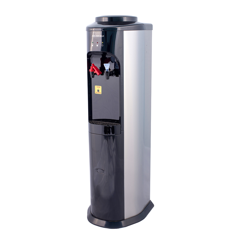 Кулер для воды напольный AquaWorld HC-98L Black (нагрев и охлаждение)