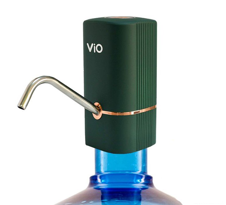 Vio E16 green помпа для воды электрическая на бутыль 19 литров