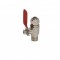 Кран к переходнику красный 1/2" НР - 3/8" JAKO