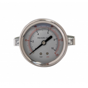 Манометр с глицерином PR-105  0-10 bar (53 мм)