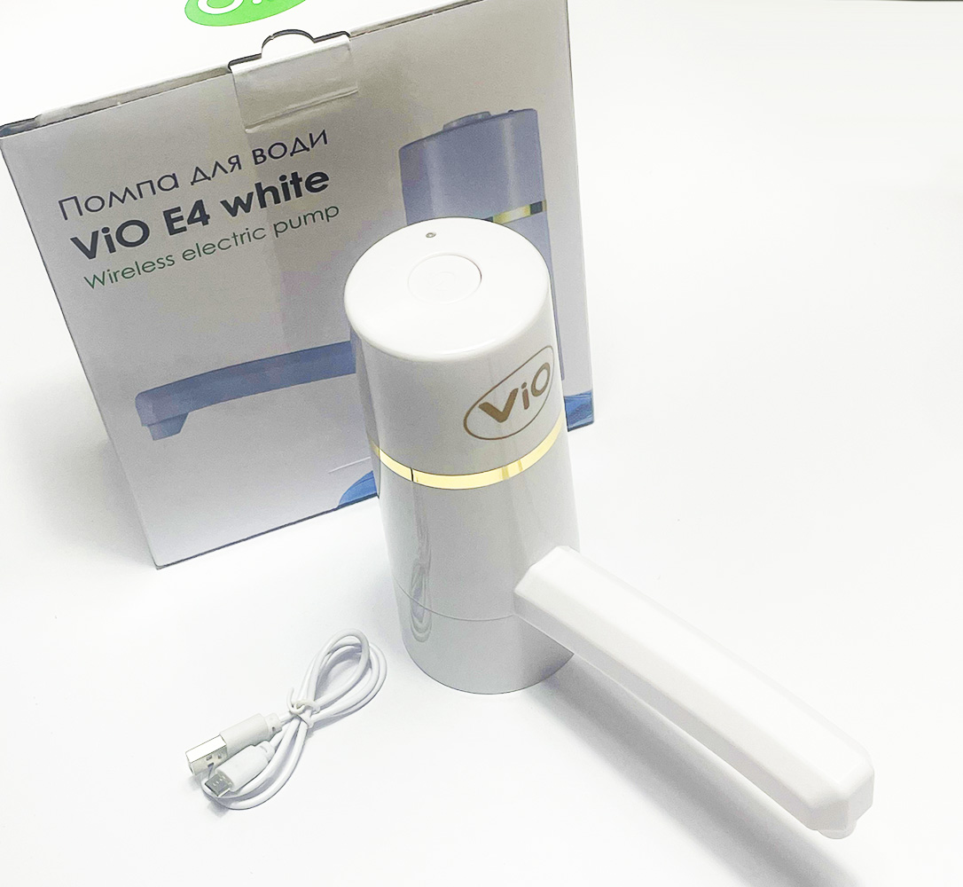 Помпа электрическая Vio E4 White на аккумуляторе